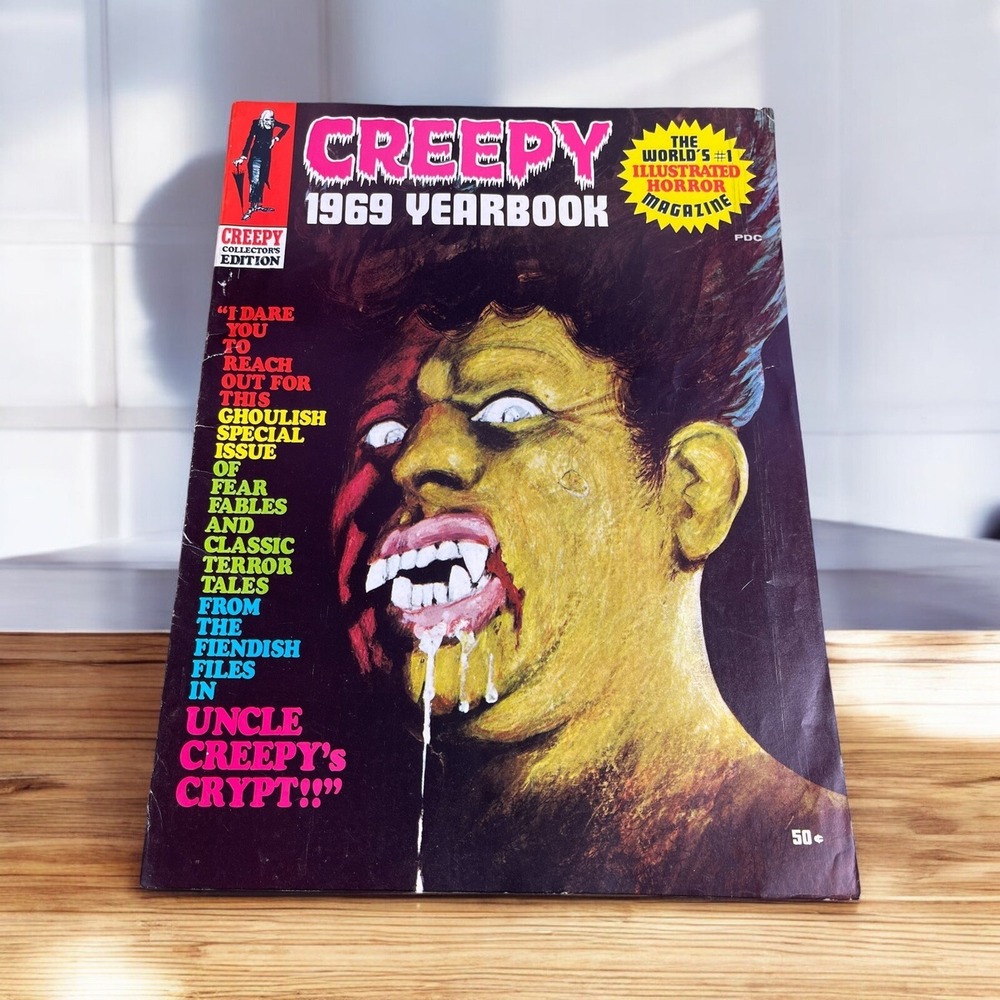 Creepy 1969 Yearbook The World's‎ #1 Illustrated Horror Magazine